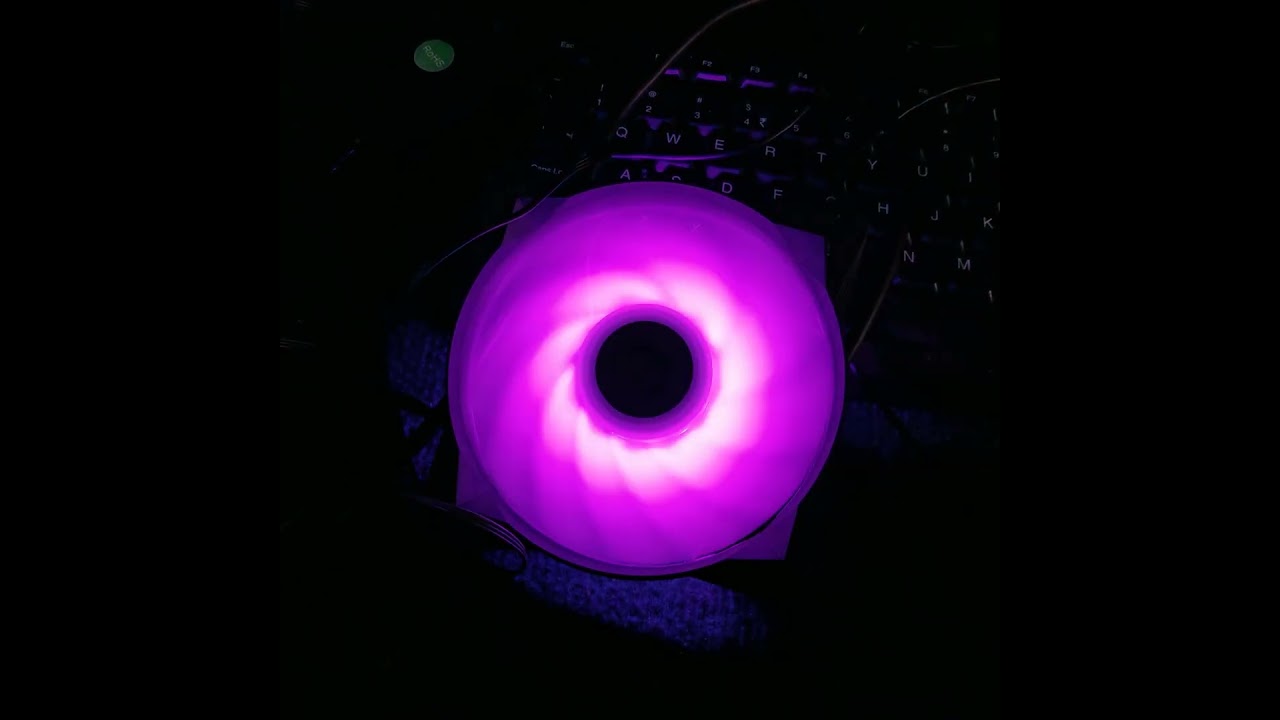 MSI Addressable RGB ARGB Fan RGB Two Ball Bearing 12cm FanD**a