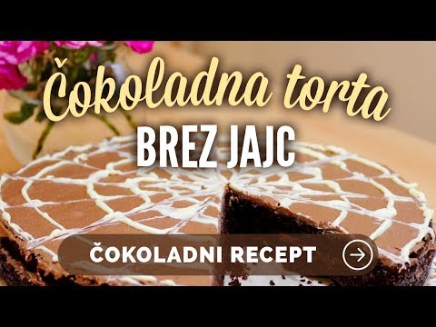 Video: Čokoladna Torta Brez Oreščkov Brez Pečenja