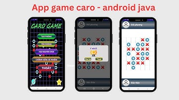 Code app game caro PvP - Android studio ngôn ngữ lập trình java