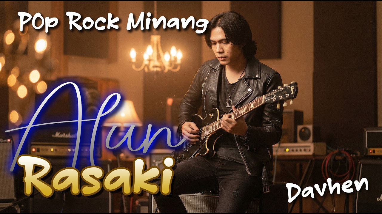 Alun Rasaki - Davhen (Pop Rock Minang) | Cover Fauzana - Video Lirik | Lagu Minang Viral