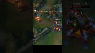 Teemo mantarına basıp ölenler için gelsin #leagueoflegends #urgot #teemo