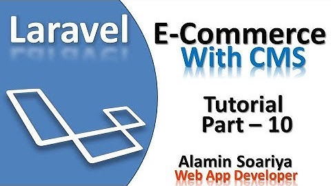 Laravel E Commerce Part - 10 (Sub Category) | Alamin Soriya