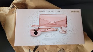 BaByliss Curl Secret Simplicty - unboxing and first impressions!