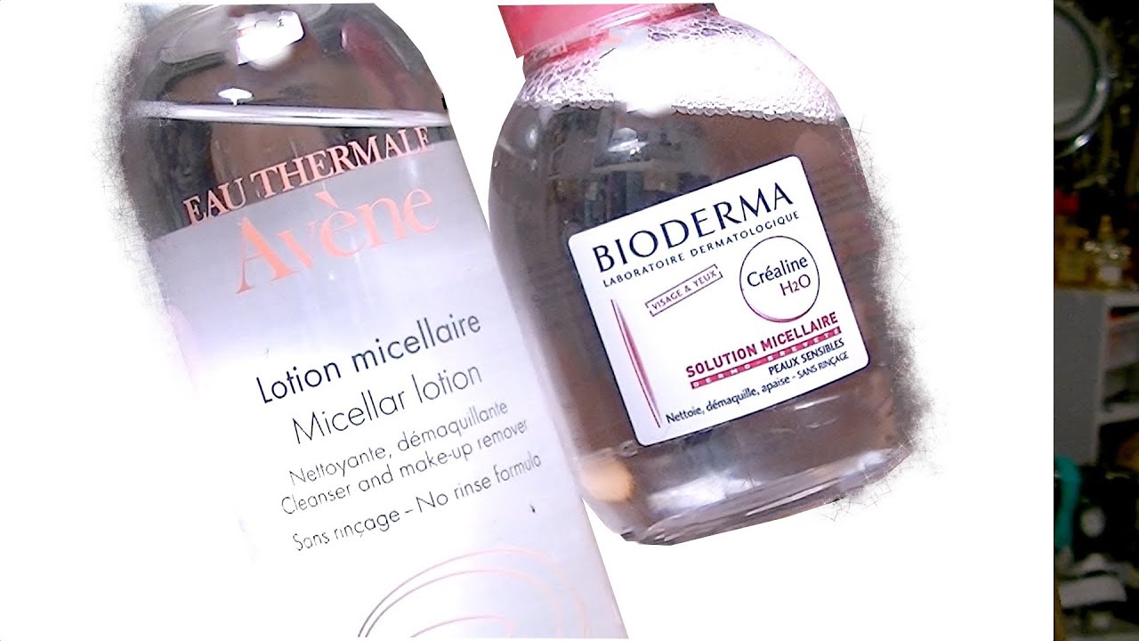 Bioderma vs Avene Micellar Cleansers YouTube