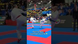 comment yes or no 🤔😱🤯💥🔥💯 #karate #wkfkumite #selfdifence #martialarts #fightingsport #sports