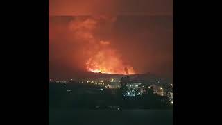 GOMA EN DANGER : LA VILLE DE GOMA EN PLEINE ÉRUPTION VOLCANIQUE  LA POPULATION EN DANGER