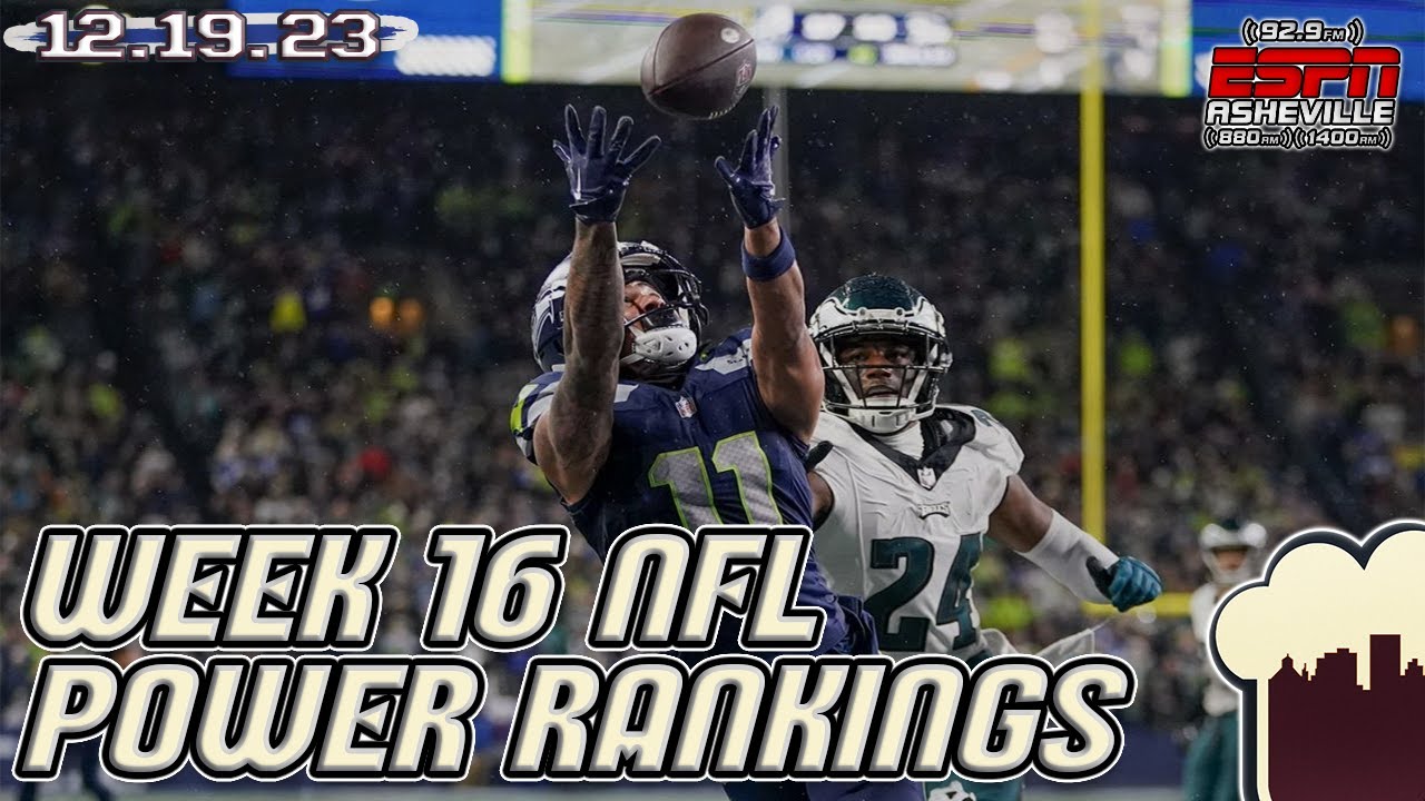 🔴 Week 15 NFL Power Rankings LIVE! 🏈 ESPN Radio Asheville 12.19.2023 YouTube