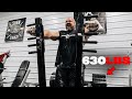 630LB CHEST PRESS FOR REPS | ROAD TO THE SHAW CLASSIC WEEK 1