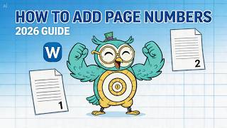 How to Add Page Numbers in MS Word (2026 Guide)