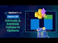 Options 101   Intrinsic &amp; Extrinsic Values in Options