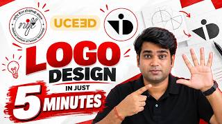 Logo Design in Just 5 Minutes! 🔥 | NIFT, NID &amp; UCEED Design Tutorial