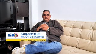 Meet the winner of ONE MILLION DOLLARS from Kino Tachira with 15 correct numbers