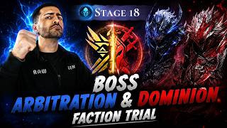 Stage 18 Arbitration & Dominion Faction Trials | Final Boss Full Guide | Watcher of Realms screenshot 2