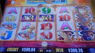 GREAT BONUS WIN With $3 Bet & 44 Free Games On Buffalo Gold Slot Machine - SunFlower Slots screenshot 5