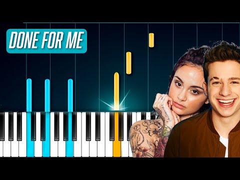 Charlie Puth - "Done For Me" ft Kehlani Piano Tutorial - Chords - How To Play - Cover