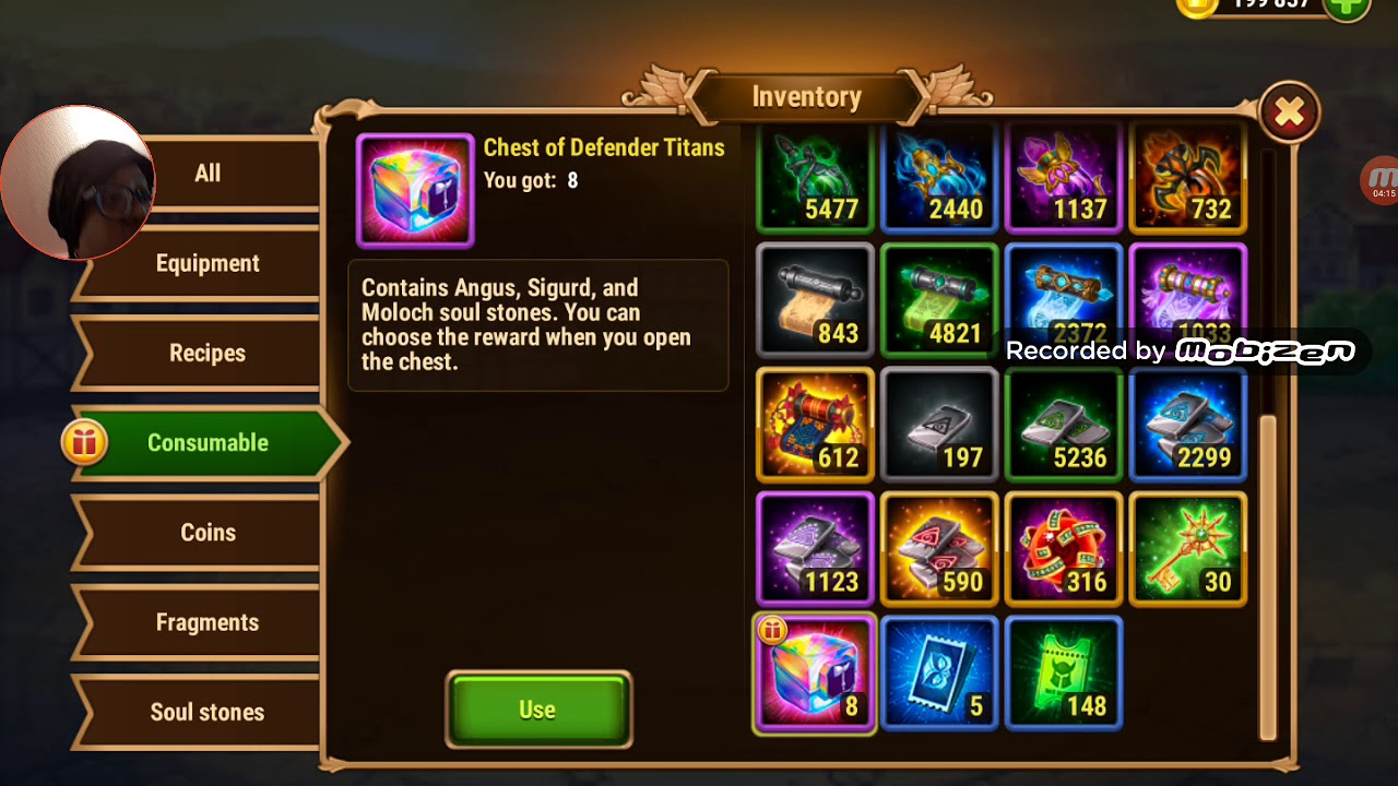 HERO WARS: summoning event rewards and gift bags