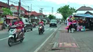 Impression of the streets, beach and fishermen of Jimbaran, south Bali, Indonesia