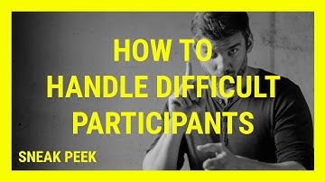 The secret to communicate with difficult participants - NEON Sneak Peek