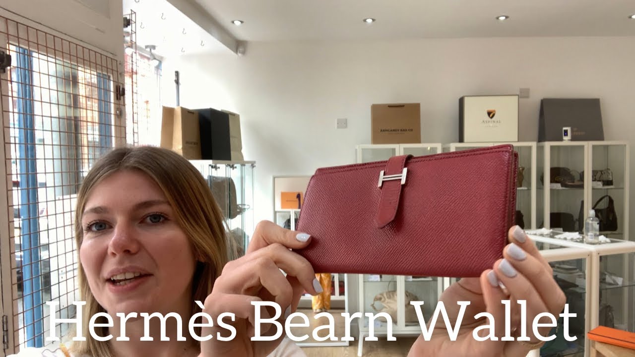 Hermes, Bags, Herms Bearn Wallet