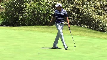 Carlos Ortiz interview after Round 1 of the Rex Hospital Open