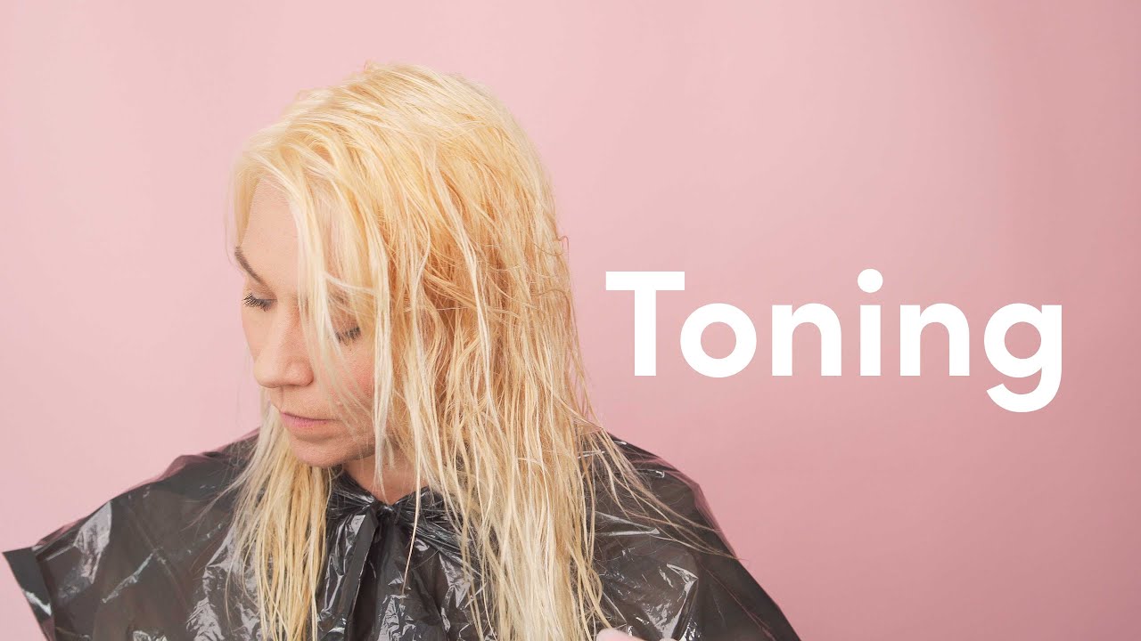 Toning etter bleking - Før - Etter 🙋‍♀️