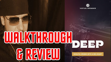 UJAM VIRTUAL DRUMMER DEEP WALKTHROUGH & REVIEW