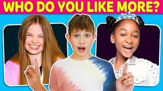 Youtuber Quiz | Guess the Youtuber by their SONGS | Salish Matter, That Girl Lay Lay | Tiny Book