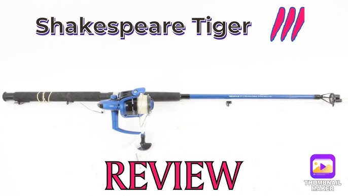 shakespeare tiger 7' spinning rod and reel combo 