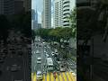 View from a train in Kuala Lumpur 🚝⁣
