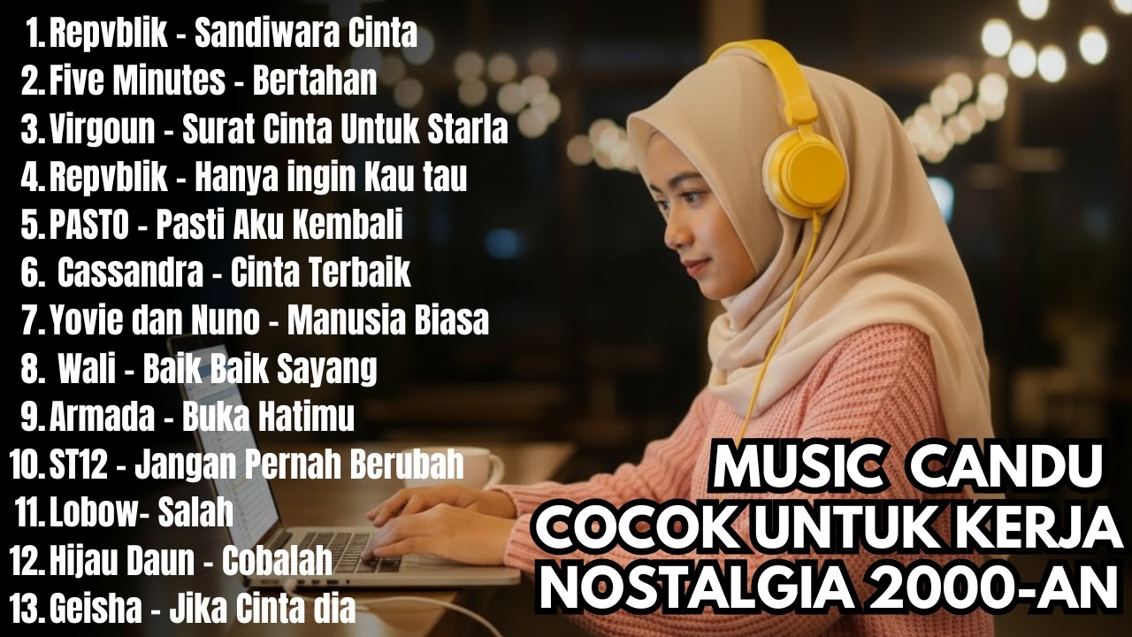 PLAYLIST AKUSTIK LAGU POP INDONESIA 2000-AN TERBAIK & HITS | COCOK UNTUK RAMADHAN RELIGI