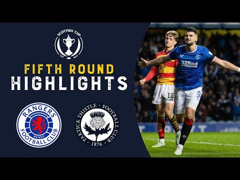 Rangers Partick Thistle Goals And Highlights