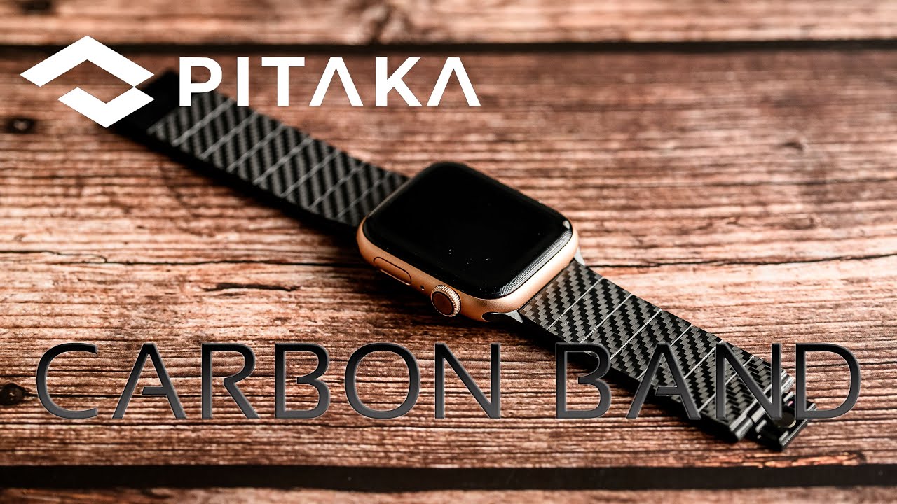 「PITAKA」カーボン製AppleWatchバンド モダン！！