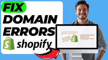 How To Fix Shopify Domain Error (Quick & Easy)