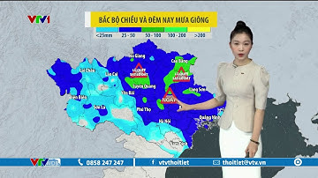 Dự báo thời tiết 12h30 - 18/08/2023 | Bắc Bộ chiều và đêm nay mưa giông | VTVWDB