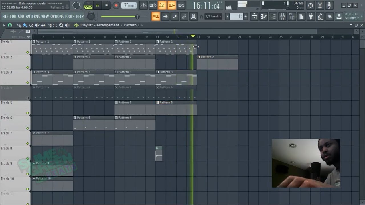 How to Make BEGINNER RAP BEATS = Stock Plugins + Stock Sounds ONLY
