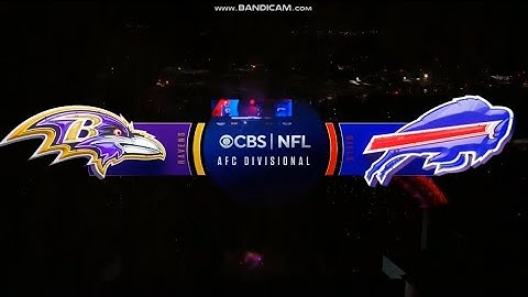AFC Divisional on CBS intro | BAL@BUF | 1/19/2025
