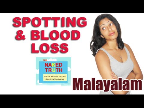 Malayalam: shilpa discusses periods and menstruation explains how much blood girls usually lose on their what exactly spotting is. do you hav...