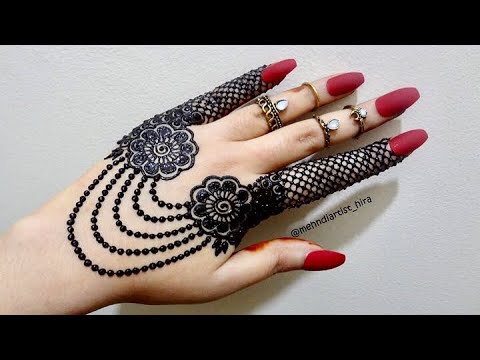 Diy Beautiful Trendy Stylish Simple Henna Jewelery Ornamental