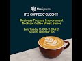 Neosystems neoflow coffee break  aug 17 2021 employee management workflow