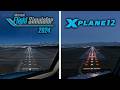 Microsoft Flight Simulator 2024 vs X-Plane 12 | Side-by-Side Comparison (4K)