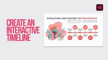 Learn how to create an interactive timeline with animation in Adobe InDesign