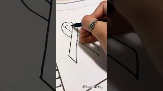 How to draw a cause ribbon. SO EASY! #shorts #trending #drawing #ribbon #doodle #art #viral #easy