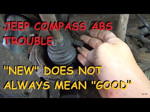 Jeep Compass / Patriot ABS Problem - "NEW" Does Not Mean "GOOD"