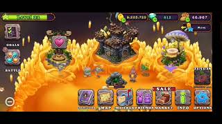 Breeding Monster FLOWAH guys!! fire haven island - My Singing Monsters