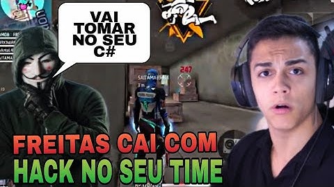 FREITAS CAI COM SQUAD DE HACK RUIM, E FAZ ELES PERDE A SEQUÊNCIA DE 50  VITORIAS (TRETA ‼️)
