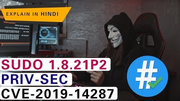 Privilege Escalation through SUDO 1.8.21p2 exploit manually | CVE-2019-14287
