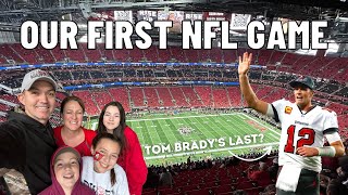 Our First NFL Game At The Mercedes Benz Stadium In Atlanta Georgia