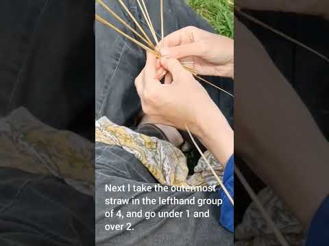 Video: Hoe om strooi- en hooikappers met jou eie hande te maak