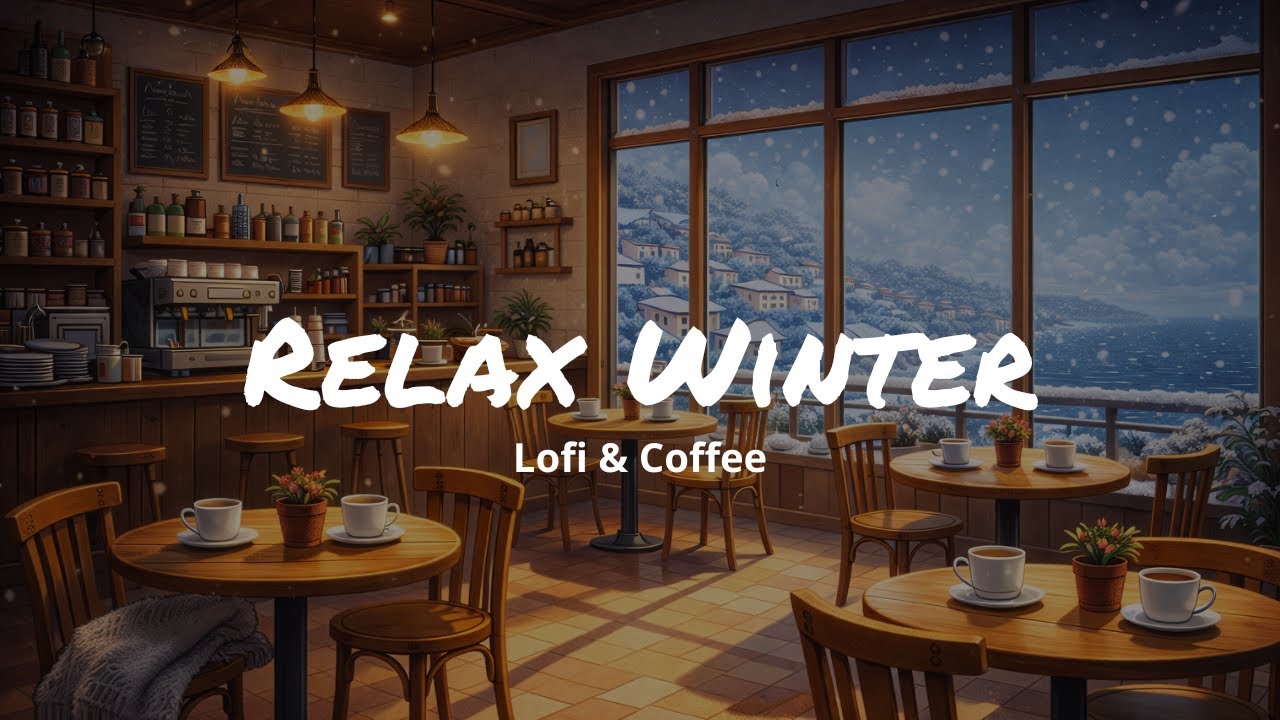 Relax Winter ☕— Lofi & Coffee | Focus Music to Work, Relax, Study & Read (No Vocals)