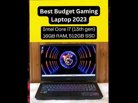 MSI KATANA 17 : BEST BUDGET GAMING LAPTOP 2023 #budgetgaming #msi